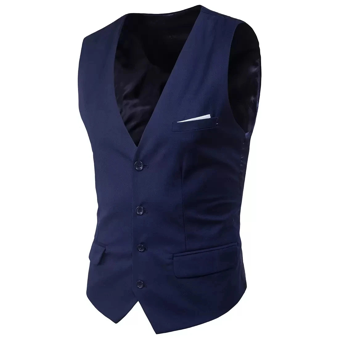 Men's Slim Fit Formal Waistcoat