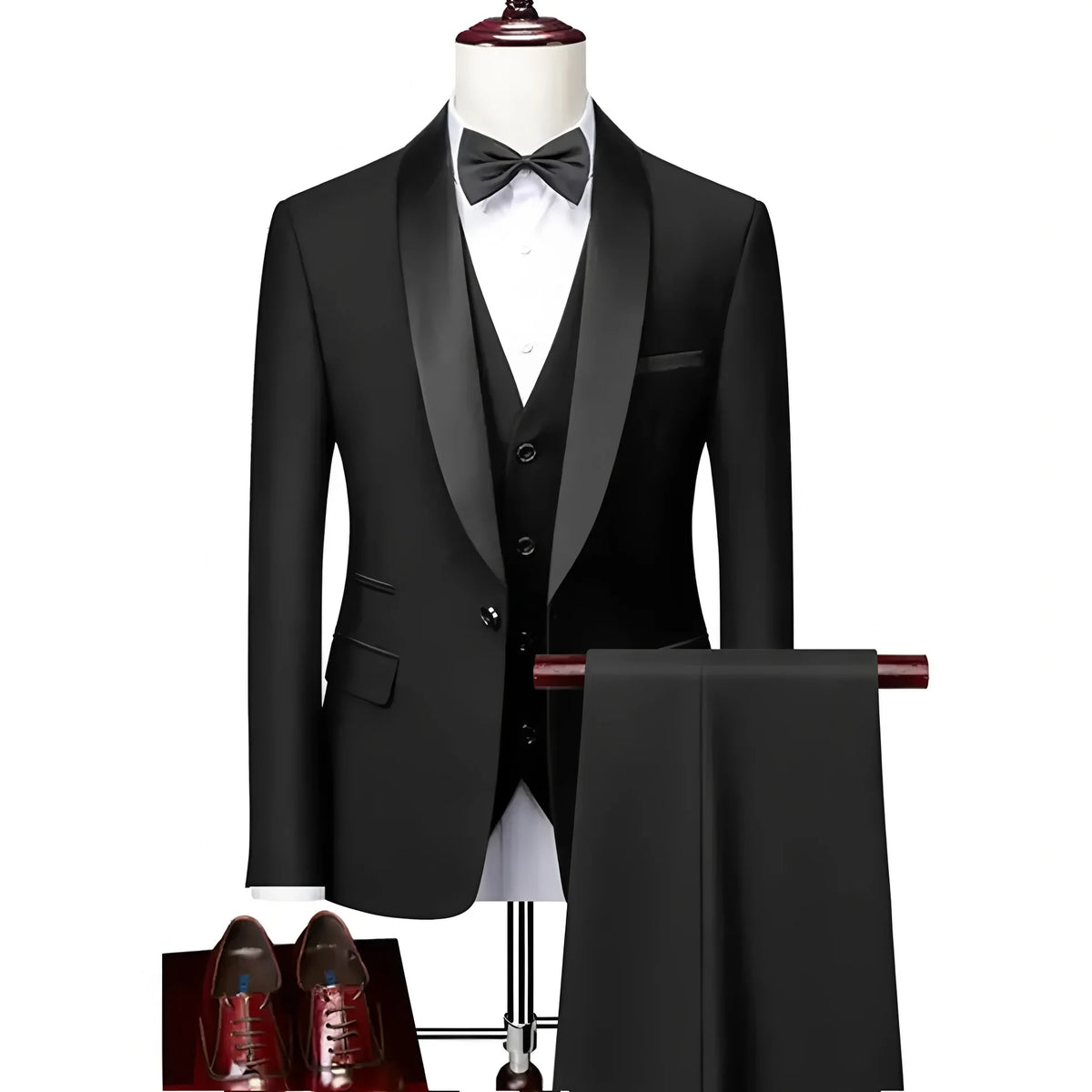 Men's One-Button Slim Fit Suit & Blazer Options