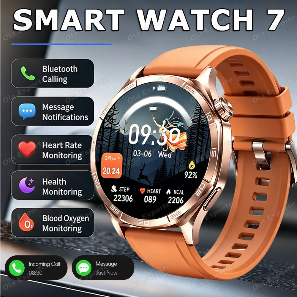 1.83-Inch Calling Smartwatch with Sleep Features