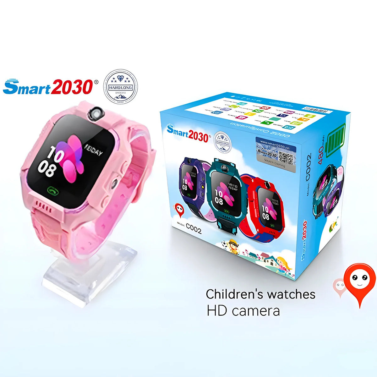 Children's 1.44-Inch Calling Smartwatch