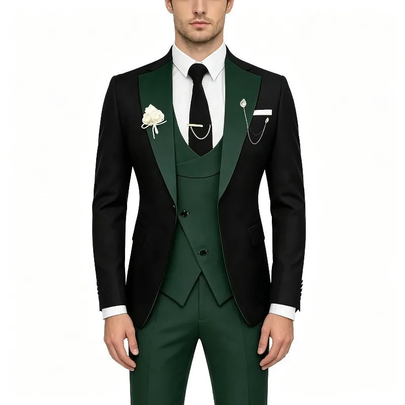 Men's Three-Piece Business & Occasion Suit