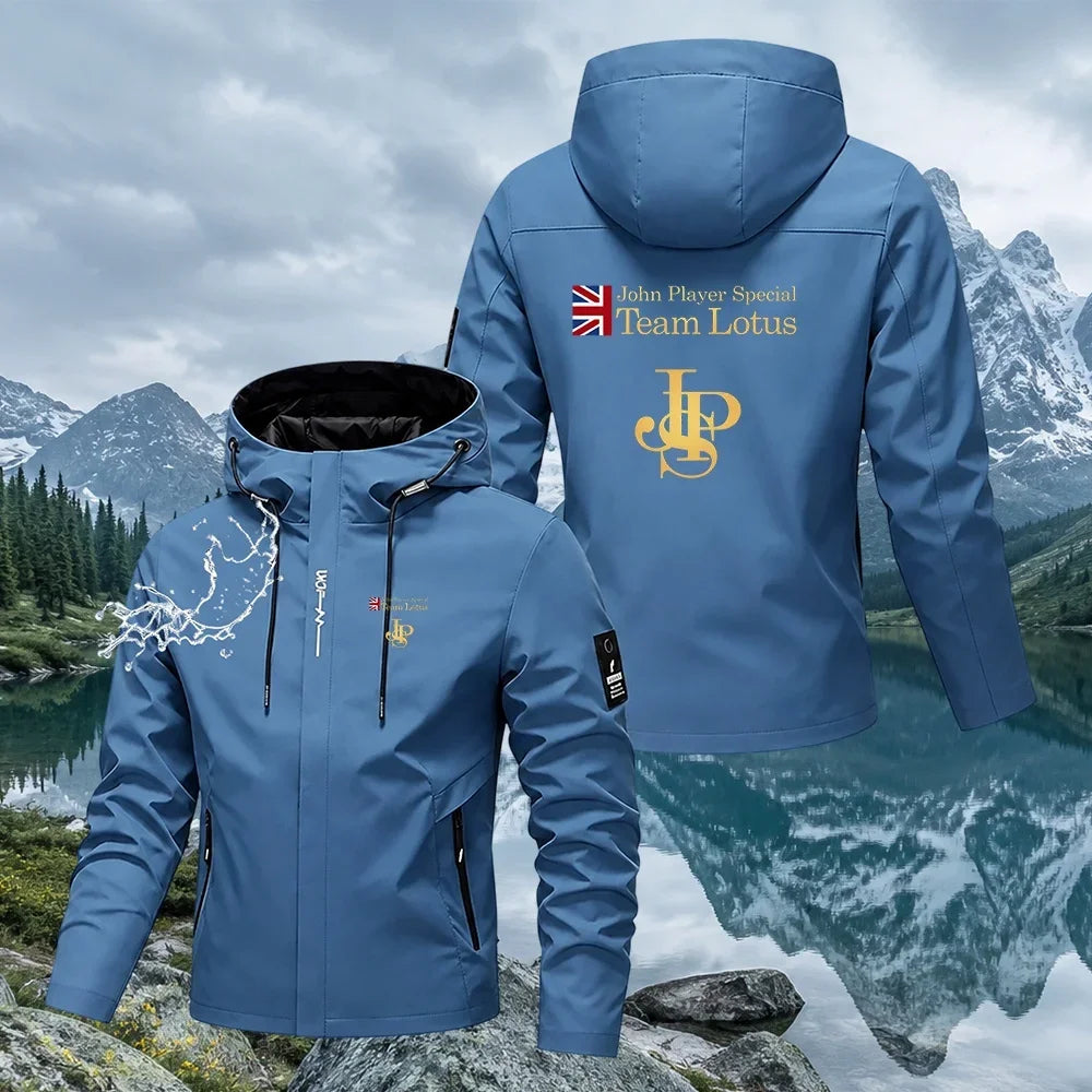 Men's Hooded Zip-Up Jacket