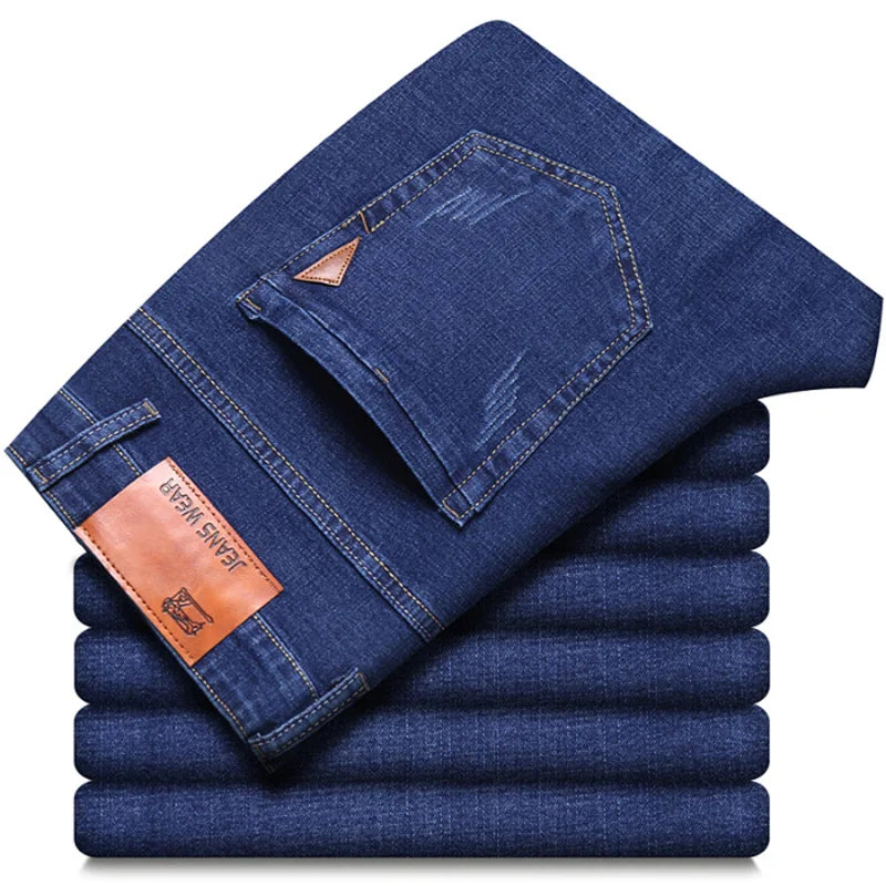 Men's Slim Fit Stretch Denim Jeans - Lightweight — product view