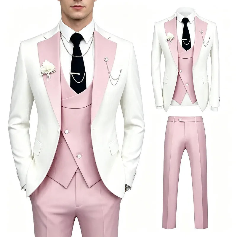Men's Three-Piece Business & Occasion Suit