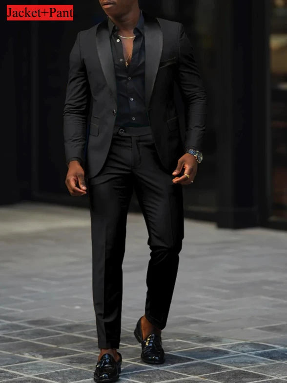 Men's Slim Fit Wedding & Occasion Suit