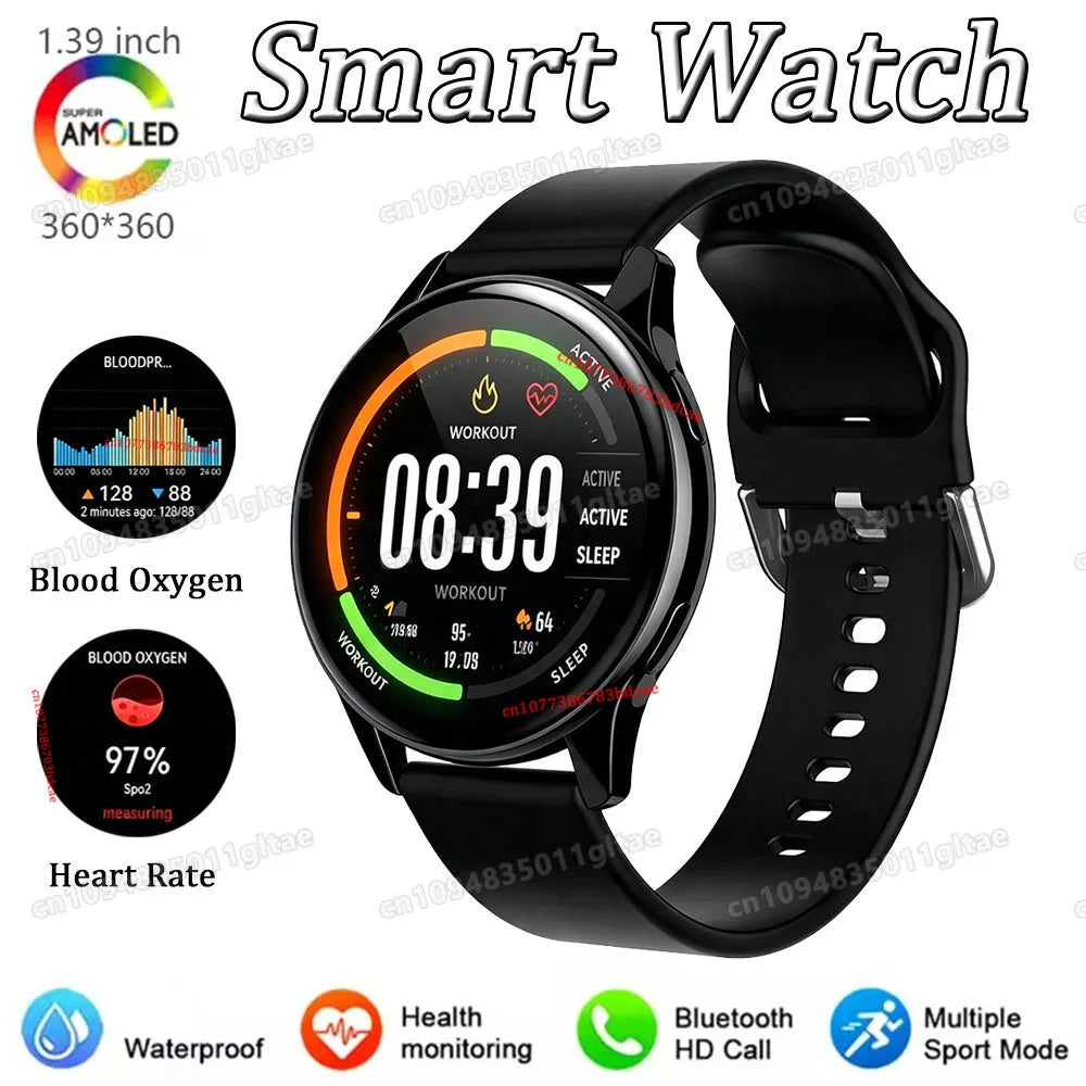 1.73-Inch Calling Smartwatch with Music Control