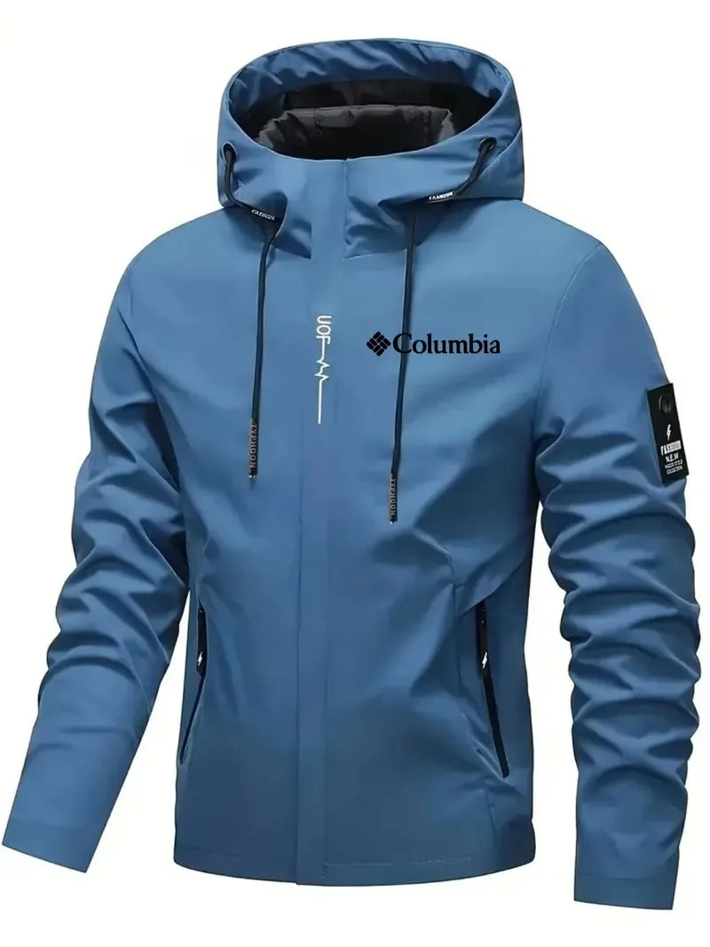 Men's Hooded Zip-Up Jacket