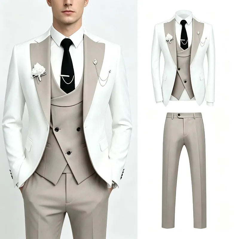 Men's Three-Piece Business & Occasion Suit