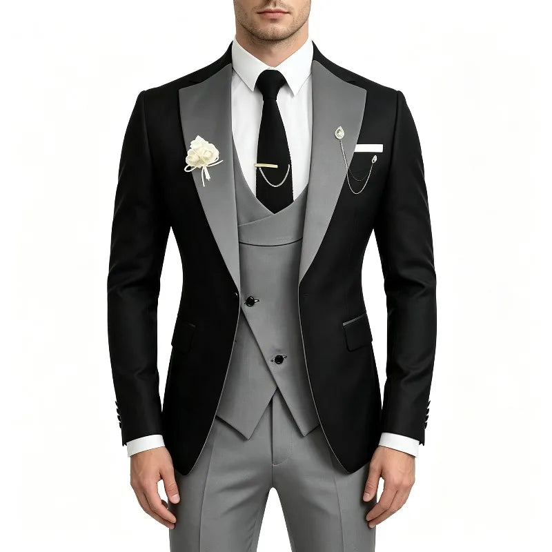 Men's Three-Piece Business & Occasion Suit