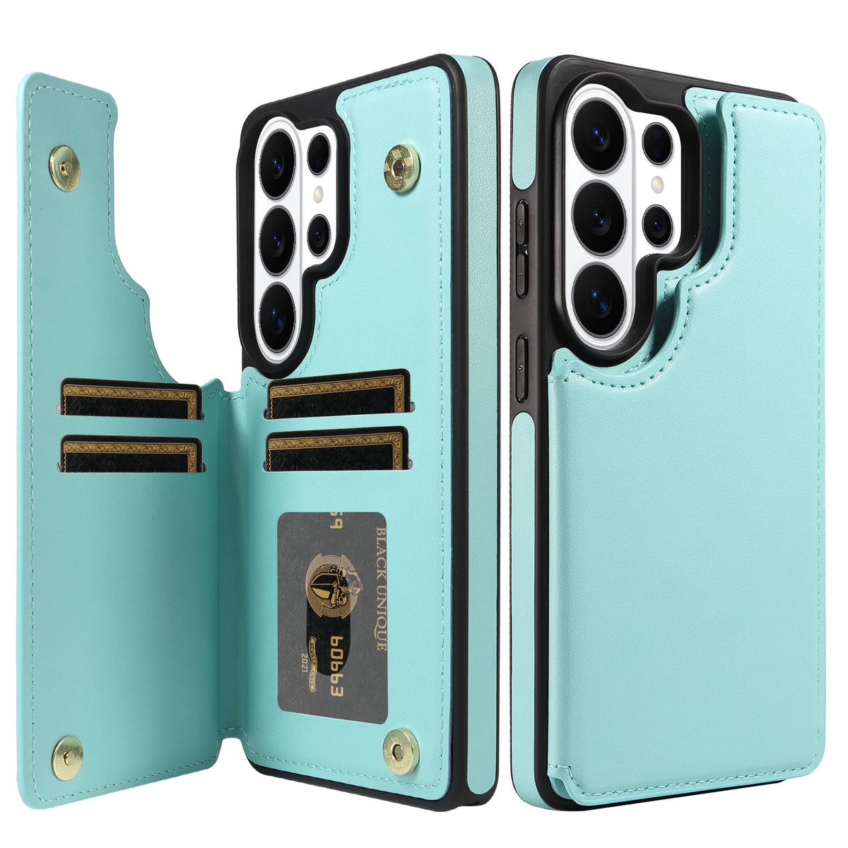 Flip Wallet Phone Case with Card Slots for Samsung Galaxy S23 FE, S23+, S24 Ultra, S24, S22 Ultra 5G, S22 5G, S23, S23 Ultra, S25 Ultra, S25+, S26 Ultra, S26+, S24+, S24 FE, S25 FE, S25, A17, A06, A36, A56, S26, A37, A57, A07, A14 & More Models