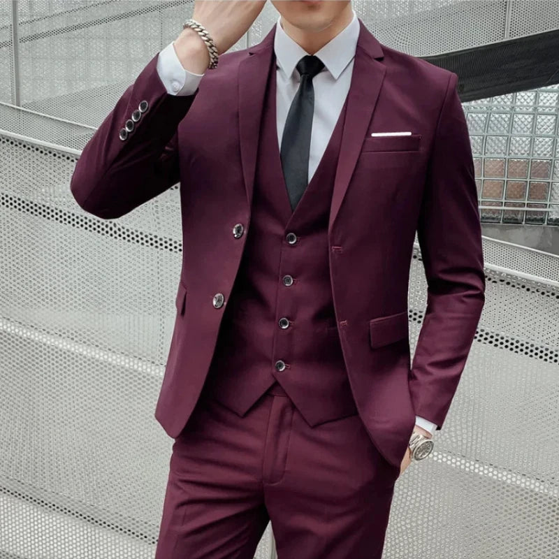 Men's Slim Fit Wedding Suit