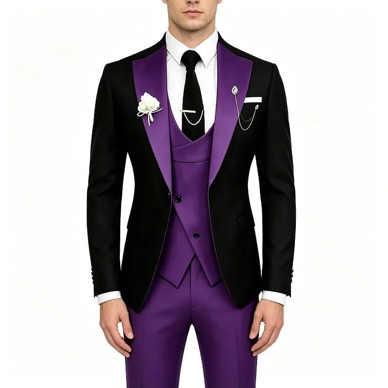 Men's Three-Piece Business & Occasion Suit