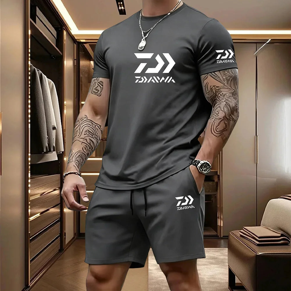 Men's Top & Shorts Set