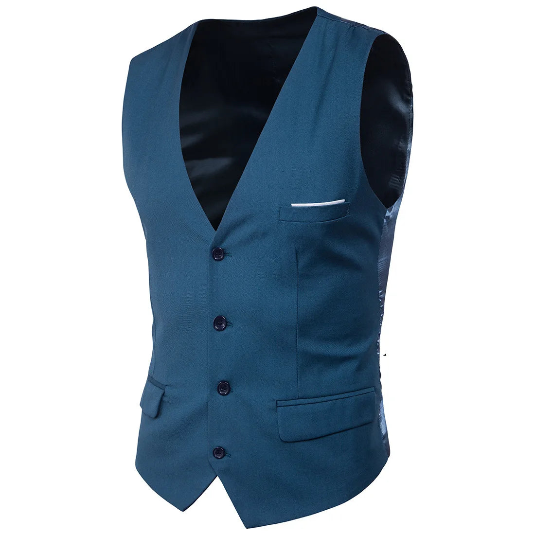 Men's Slim Fit Formal Waistcoat
