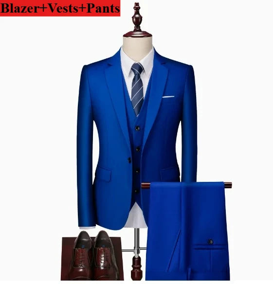 Men's British-Inspired Wedding Suit
