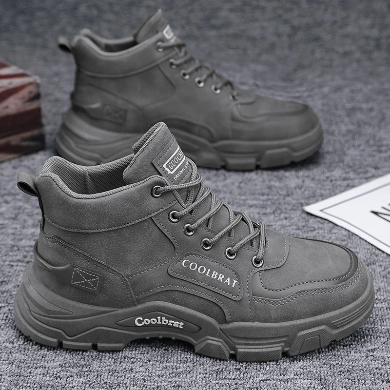 Chaussures décontractées à lacets pour homme