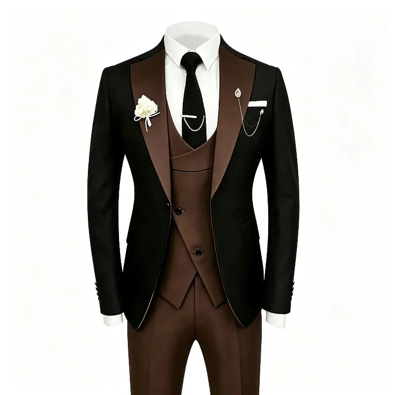 Men's Three-Piece Business & Occasion Suit