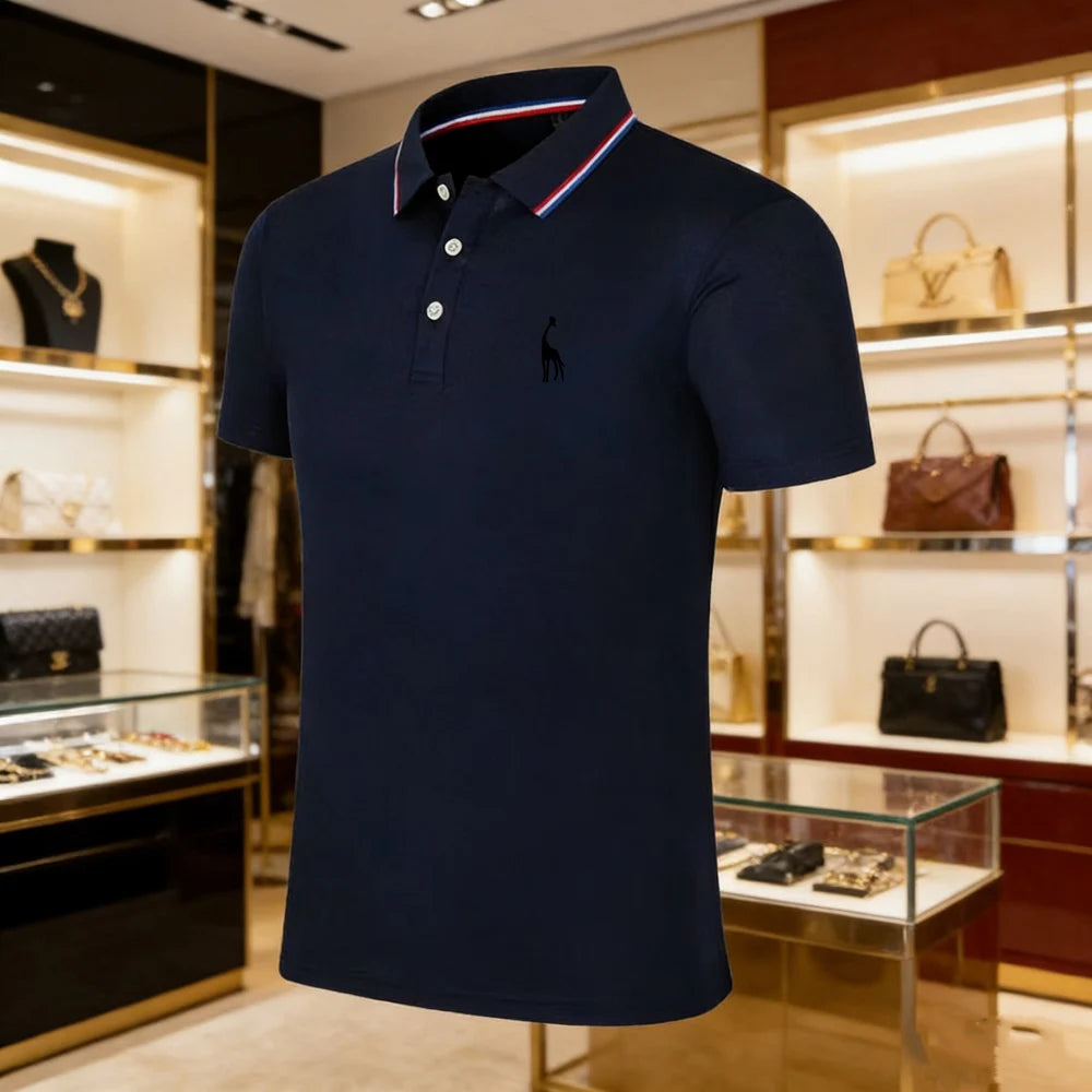 Men's Long-Sleeve Polo Shirt