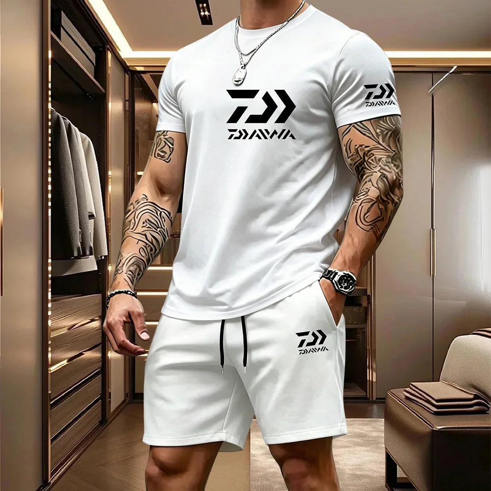 Men's Top & Shorts Set