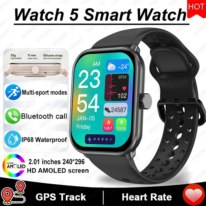 2.01-Inch Calling Smartwatch