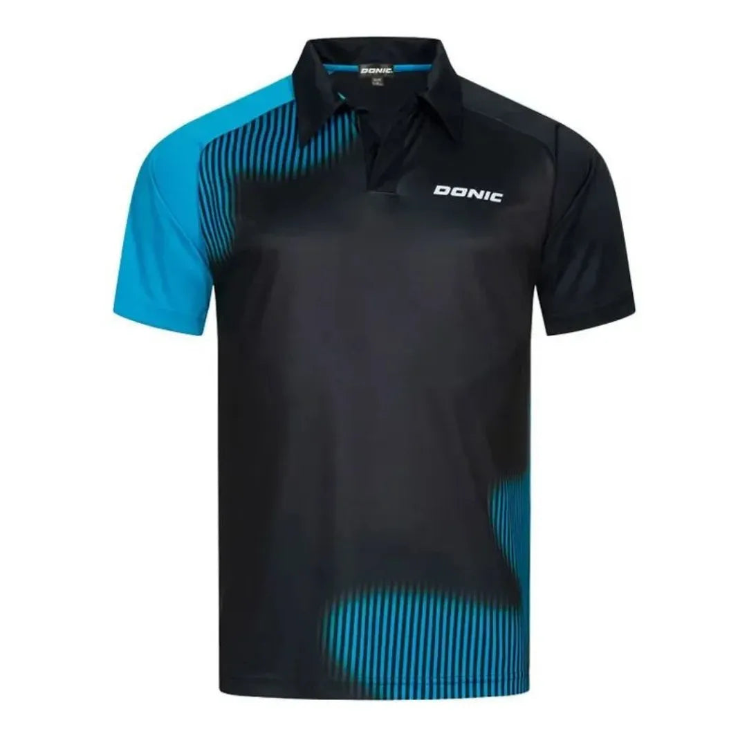 Men's Graphic Print Polo Shirt