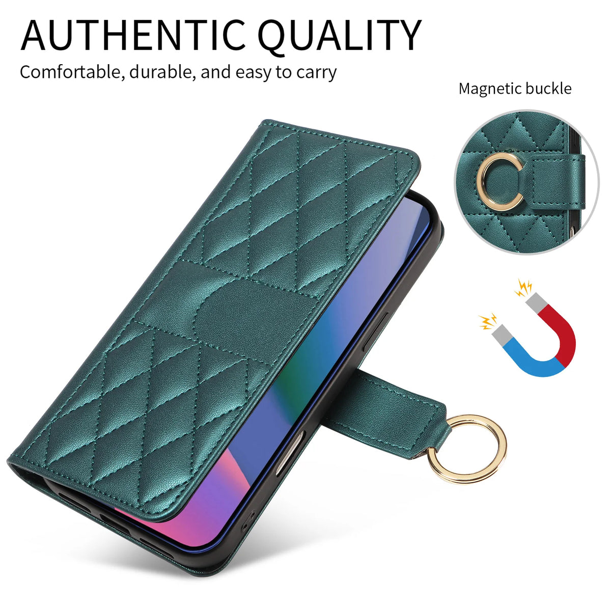 Textured Flip Wallet Phone Case for Google Pixel 8a, Google Pixel 8 Pro, Google Pixel 9, Google Pixel 9 Pro XL, Google Pixel 9a, Google Pixel 9 Pro, Google Pixel 10, Google Pixel 10a, Google Pixel 10 Pro XL & More Models