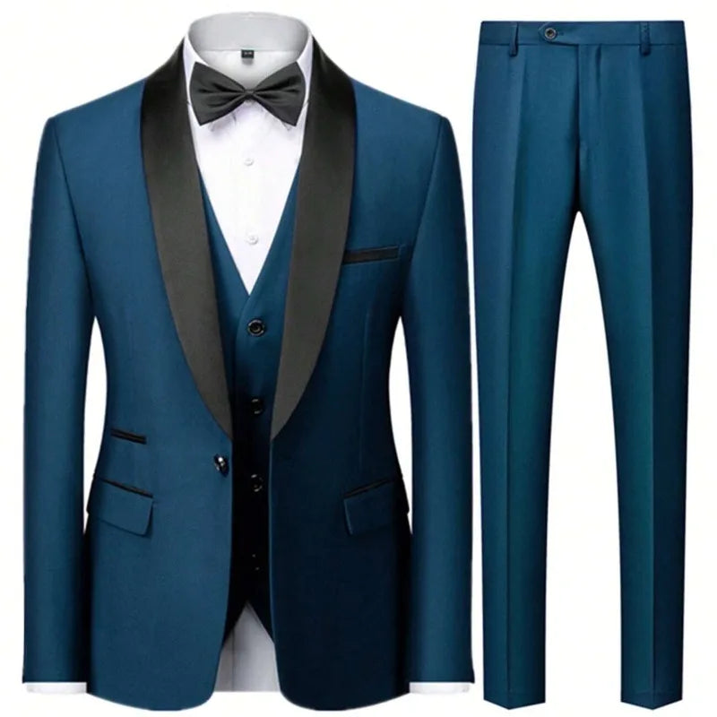 Men's Slim Fit Formal Suit & Blazer Options
