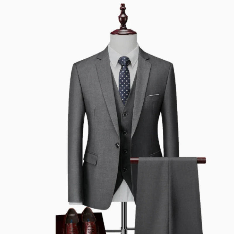 Men's British-Inspired Wedding Suit
