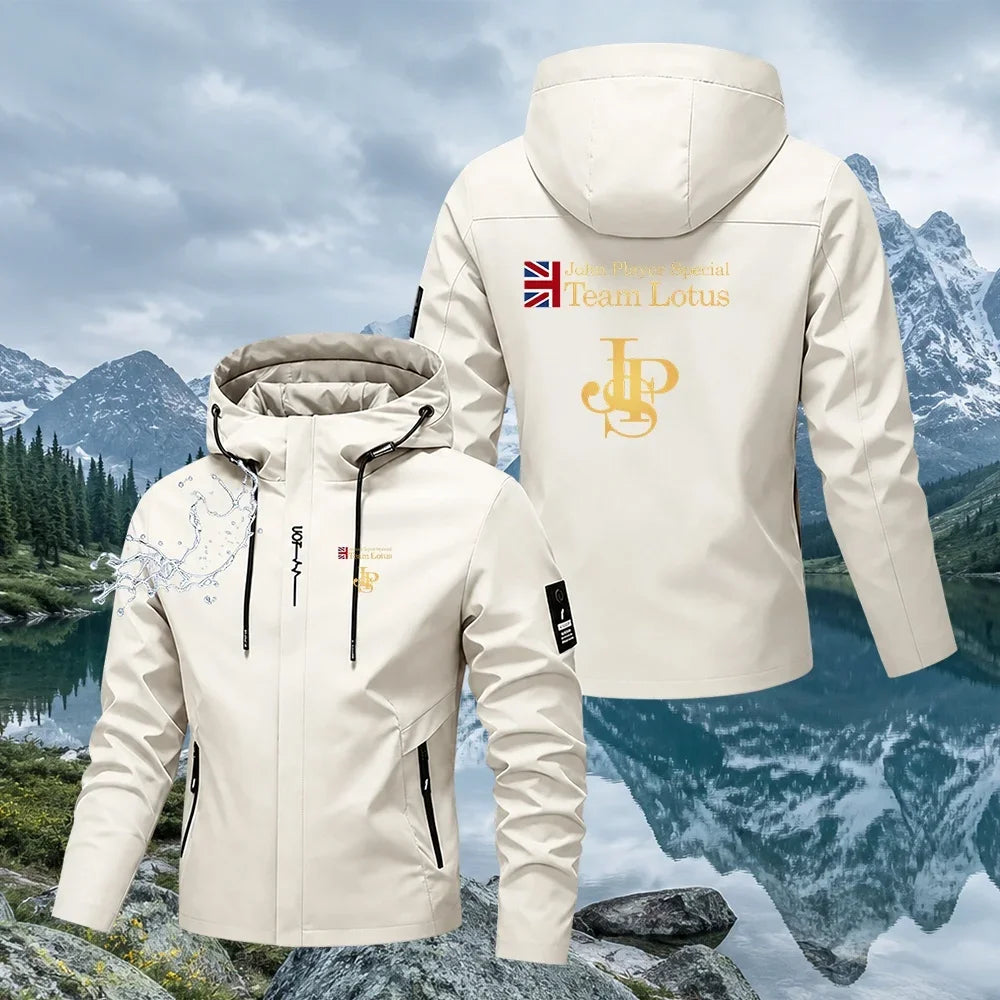 Men's Hooded Zip-Up Jacket