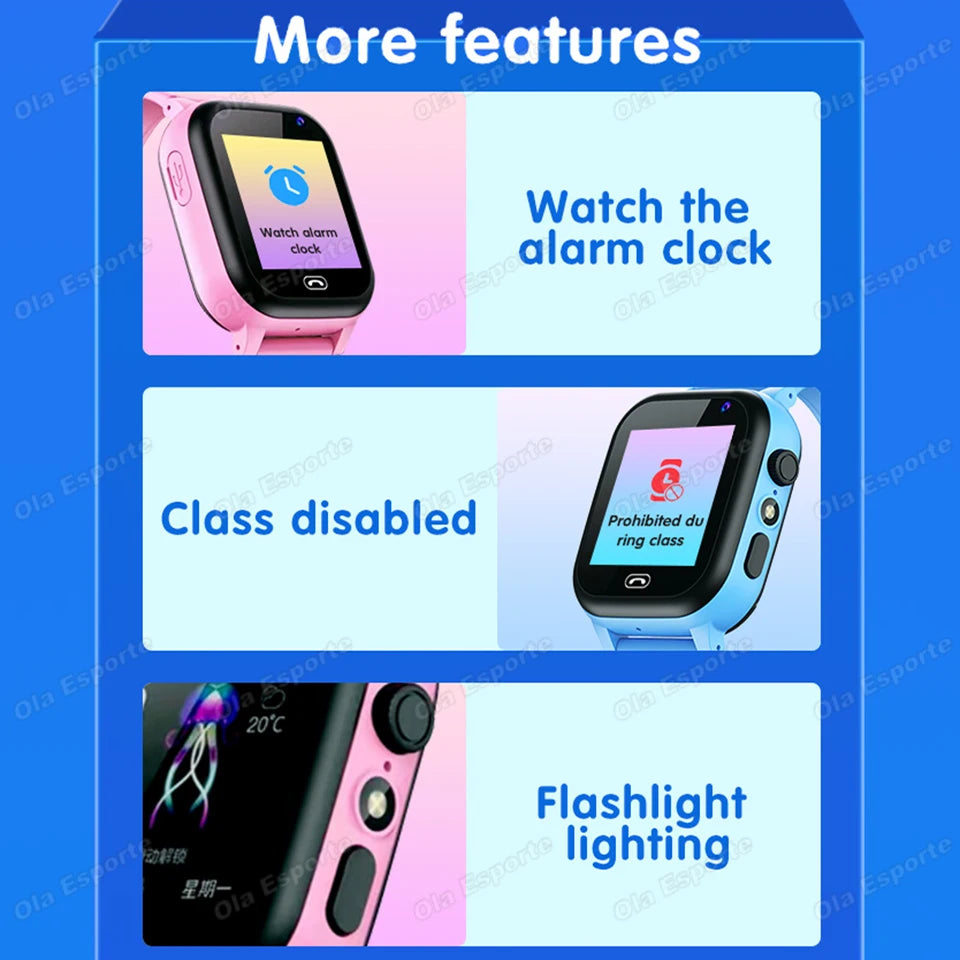 Children's 1.44-Inch Calling Smartwatch