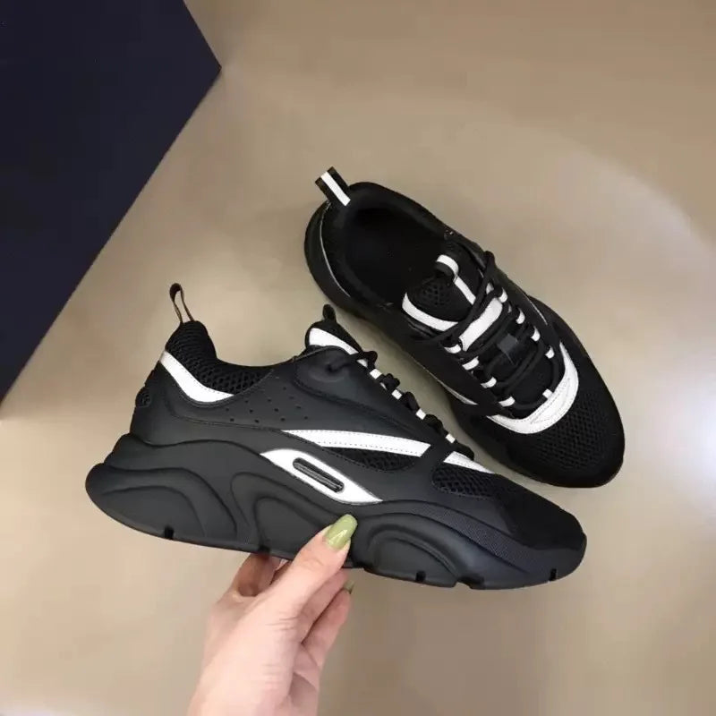 Unisex Thick-Sole Mesh Sneakers — product view