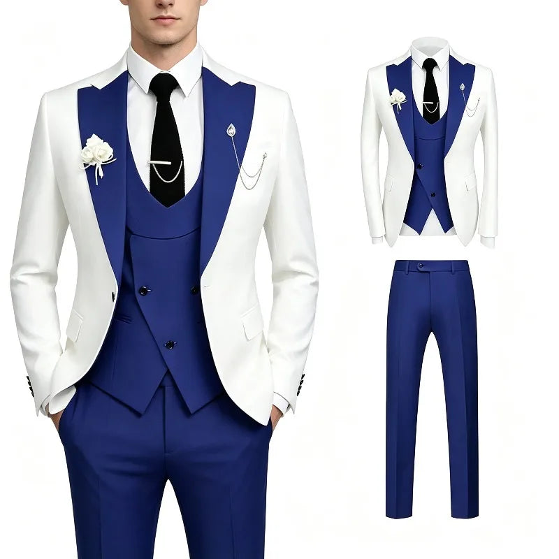 Men's Three-Piece Business & Occasion Suit
