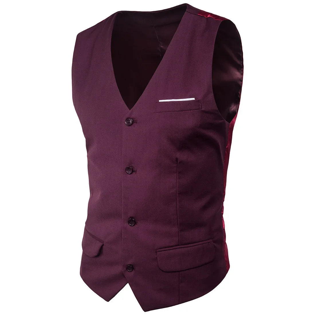 Men's Slim Fit Formal Waistcoat