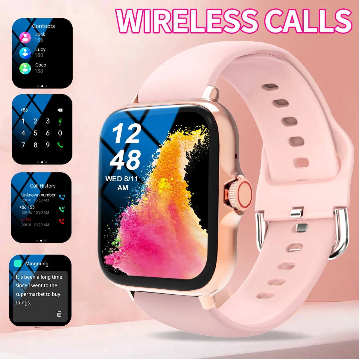 1.83-Inch Calling Smartwatch