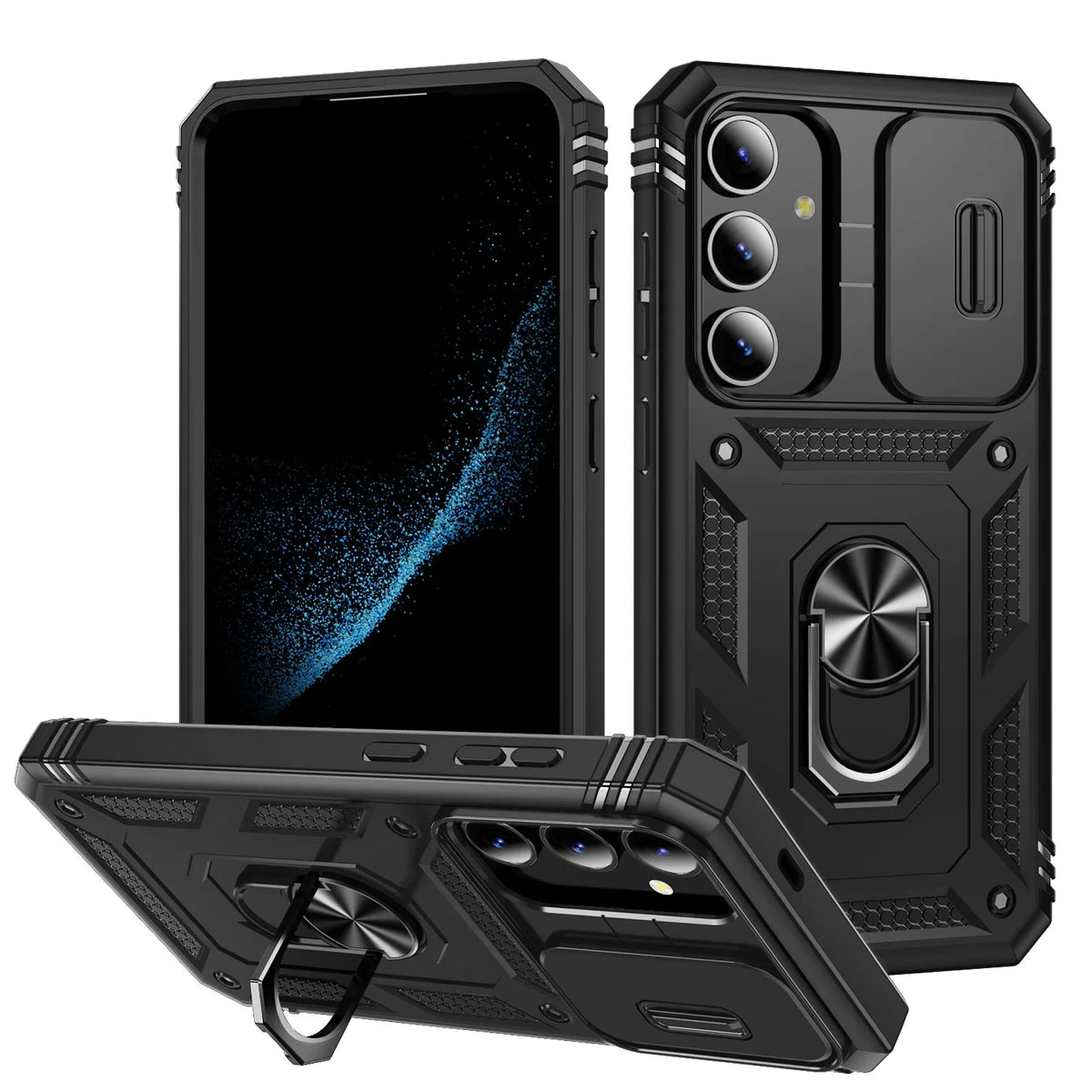 Protective Phone Case for Samsung Galaxy S24 FE, S23 FE, S23, S23 Ultra, S23+, S22 Ultra 5G, S21 Ultra 5G, S25+, S25 FE, S25 Edge, S25 Ultra, S25, S24, S24 Ultra, S24+