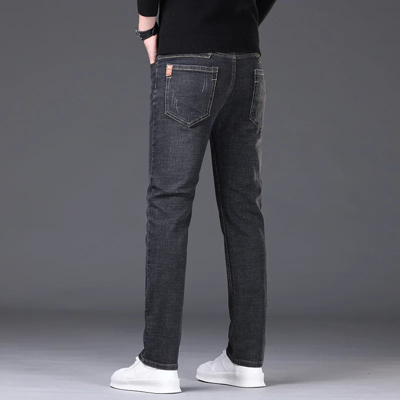 Men's Slim Fit Stretch Denim Jeans - Lightweight — product view