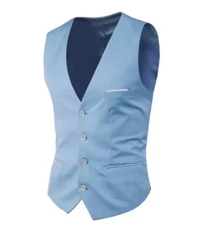 Men's Slim Fit Formal Waistcoat