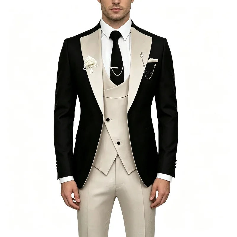 Men's Three-Piece Business & Occasion Suit
