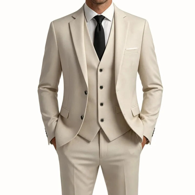 Men's Formal Suit — Two- and Three-Piece Options