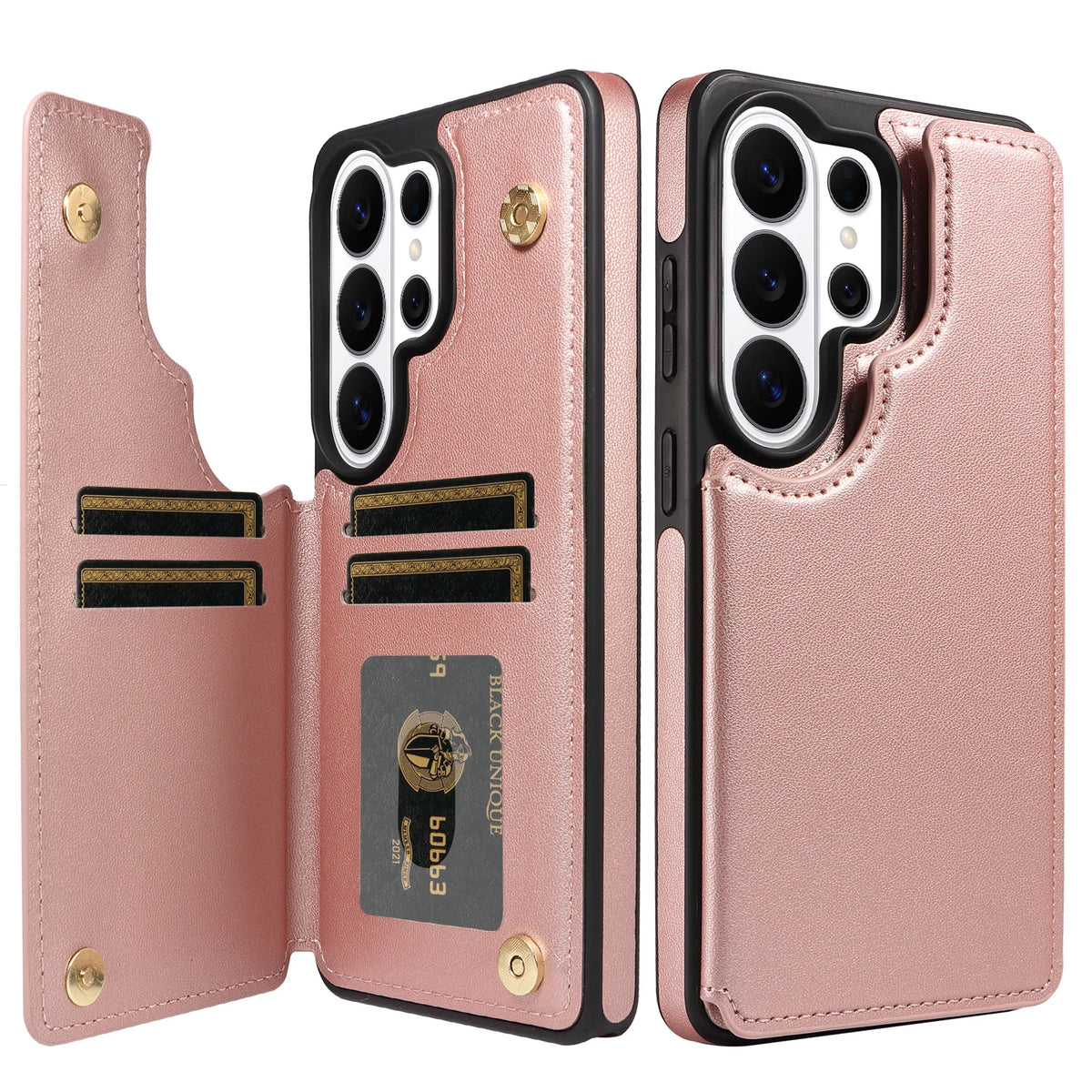 Flip Wallet Phone Case with Card Slots for Samsung Galaxy S23 FE, S23+, S24 Ultra, S24, S22 Ultra 5G, S22 5G, S23, S23 Ultra, S25 Ultra, S25+, S26 Ultra, S26+, S24+, S24 FE, S25 FE, S25, A17, A06, A36, A56, S26, A37, A57, A07, A14 & More Models