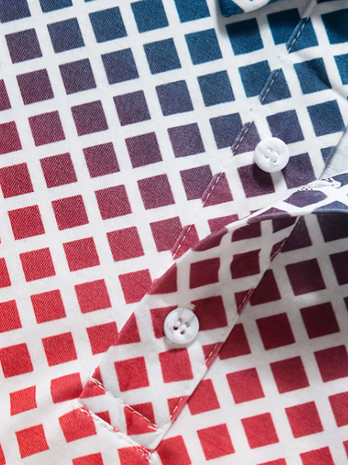 Men's Polka Dot Short-Sleeve Polo Shirt