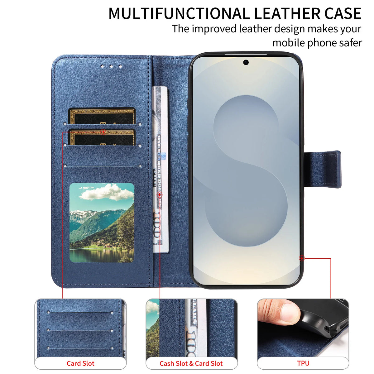 Floral Embossed Flip Wallet Phone Case for Samsung Galaxy A55 5G, A54 5G, A57, A56, A23 5G, A22 4G, A26 5G, A25 5G, A20, A17, A22 5G, A21s, A14, A13 4G, A16, A15, A10, A07, A13 5G, A12, A52 5G, A51 4G, A53 5G, A52s 5G, A37, A36, A50 & More Models
