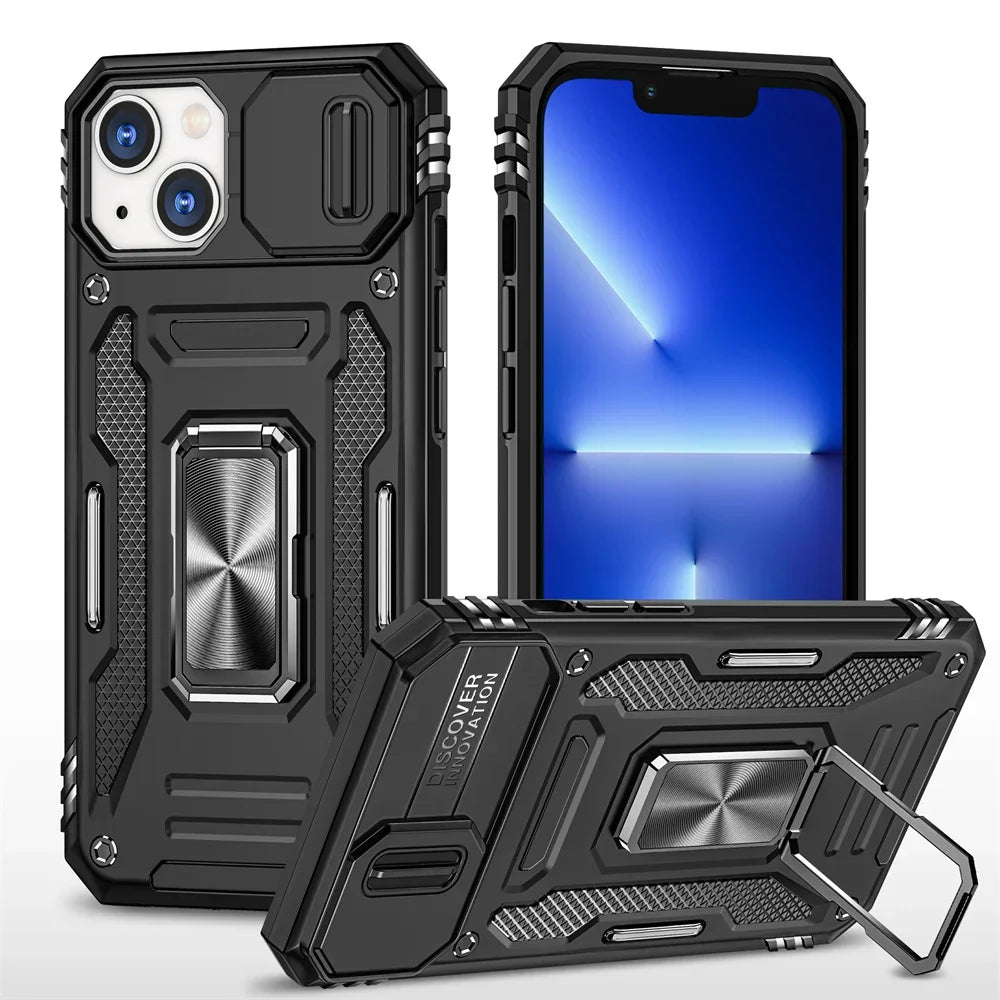Ring Stand Phone Case for iPhone 13, iPhone 13 Pro, iPhone 12 Pro Max, iPhone 12 Pro, iPhone 12, iPhone 11 Pro Max, iPhone 11 Pro, iPhone 11, iPhone 15 Pro Max, iPhone 15 Plus, iPhone 15 Pro, iPhone 15, iPhone 14 Pro Max & More Models