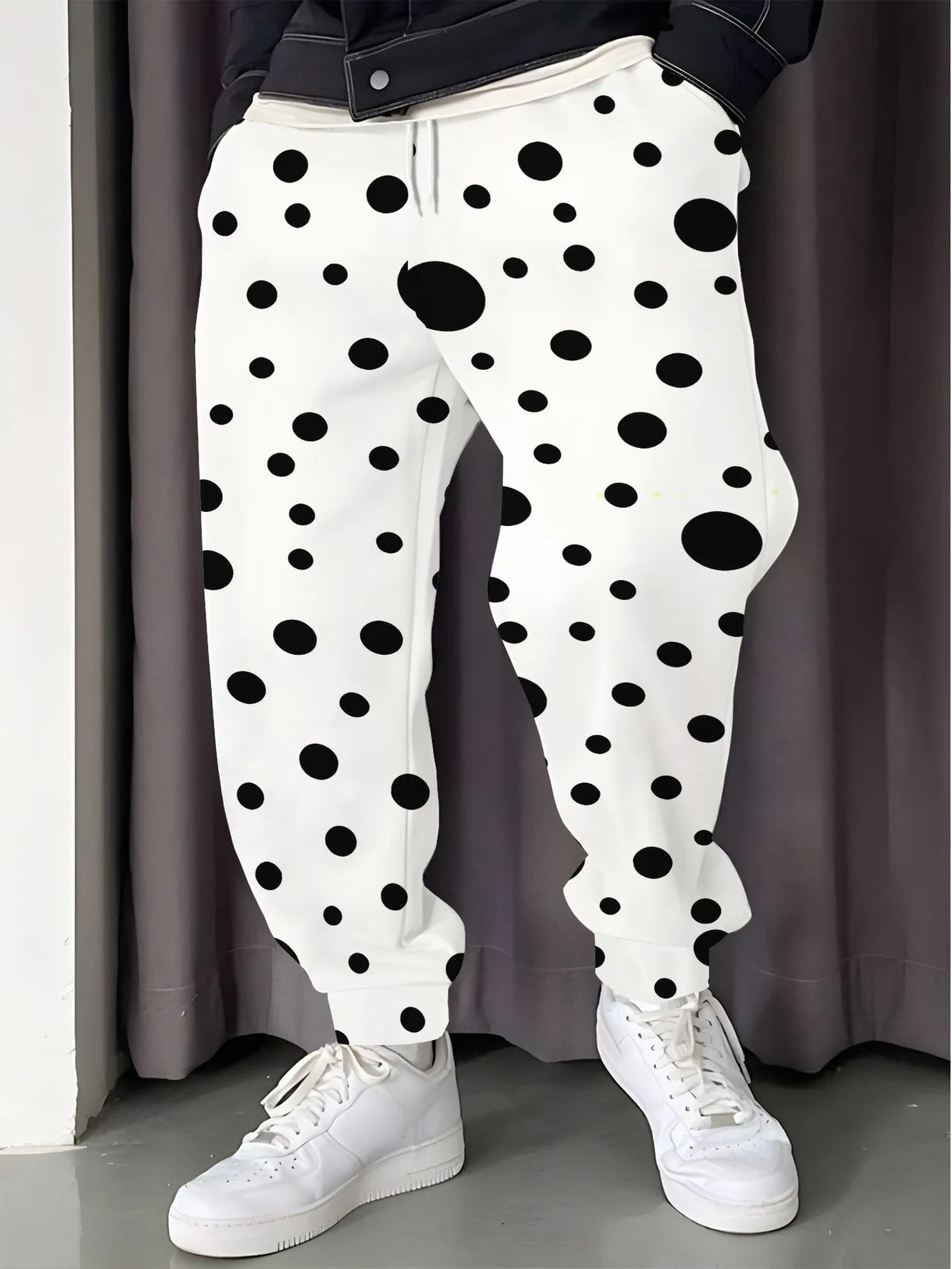 Men's Polka Dot Casual Pants