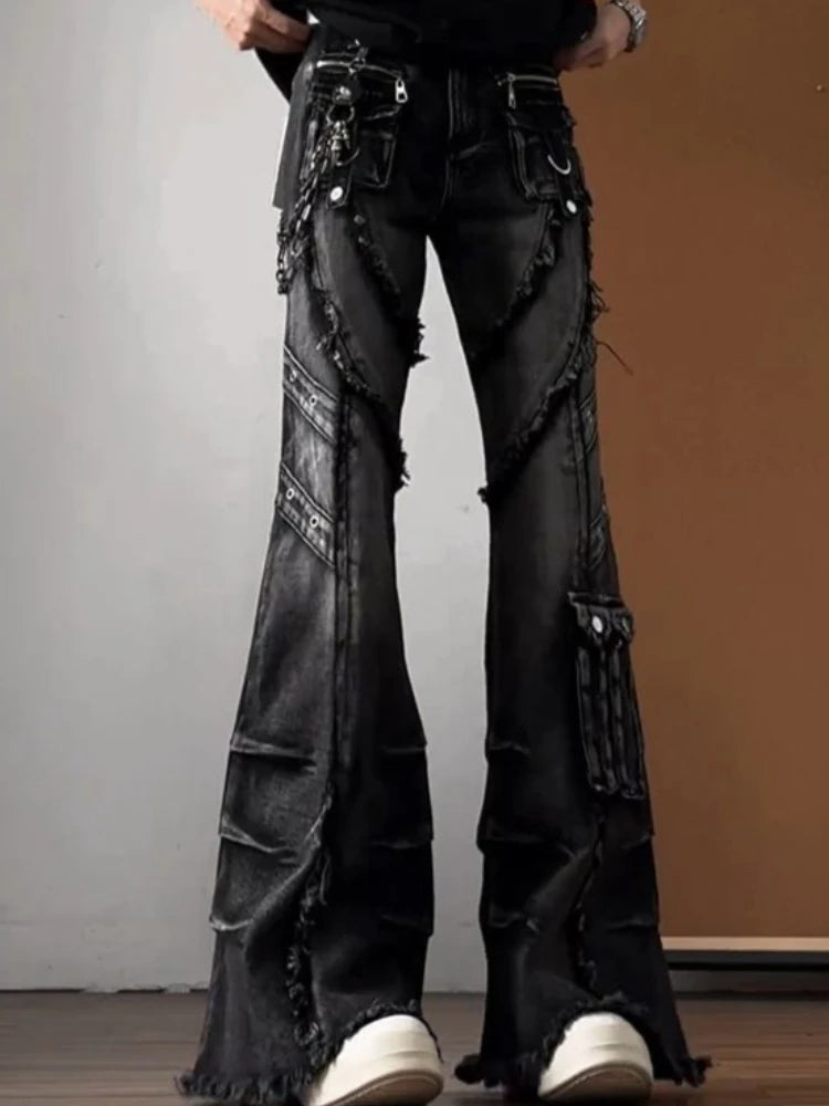 Women's High-Waist Flare Jeans — product view