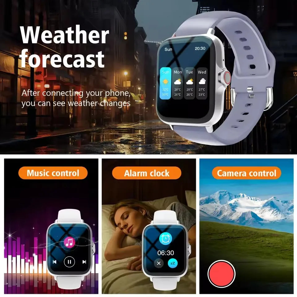 1.83-Inch Calling Smartwatch with Custom Dial