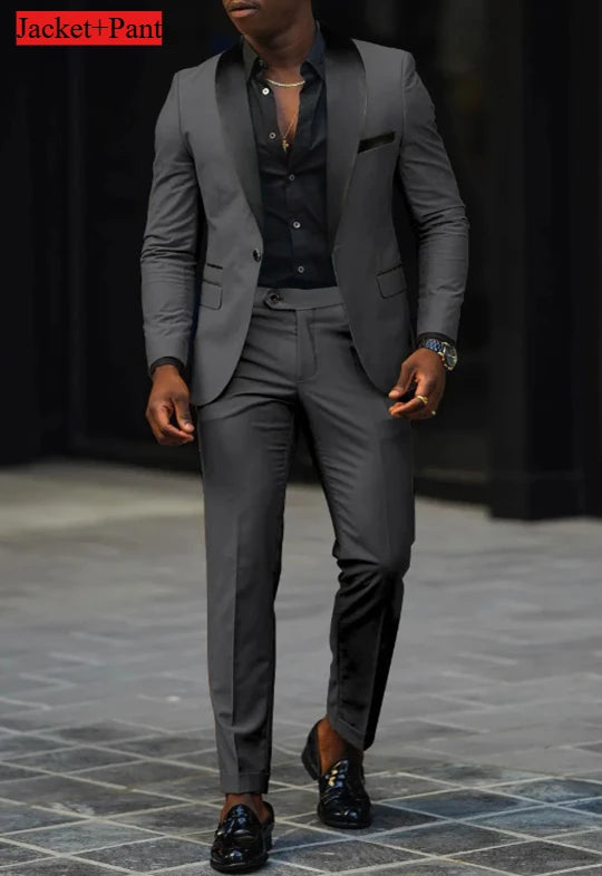 Men's Slim Fit Wedding & Occasion Suit