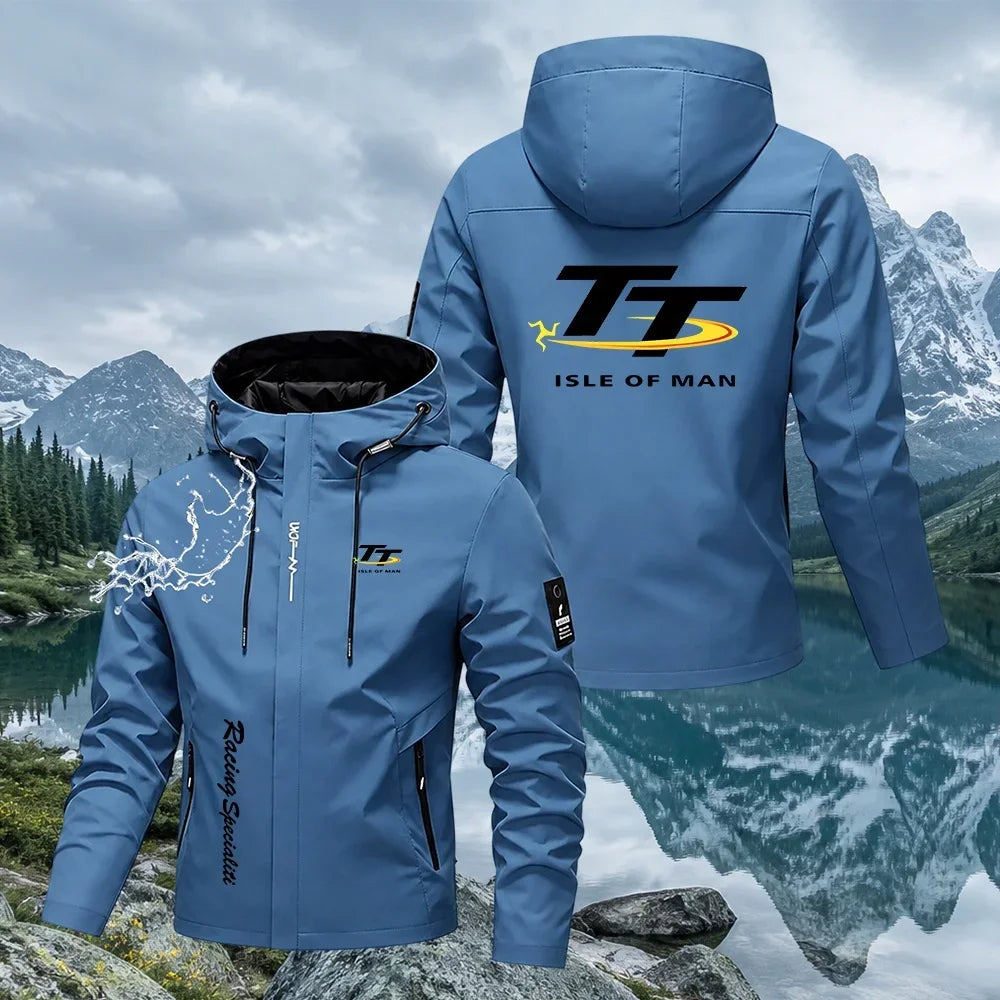 Men's Hooded Zip-Up Jacket