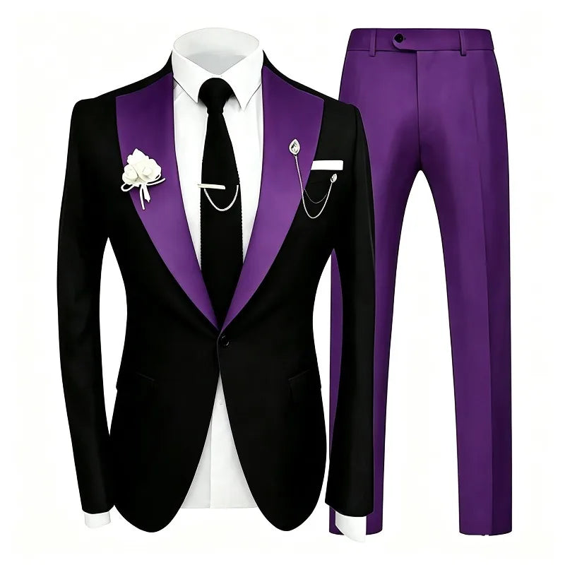 Men's Three-Piece Business & Occasion Suit