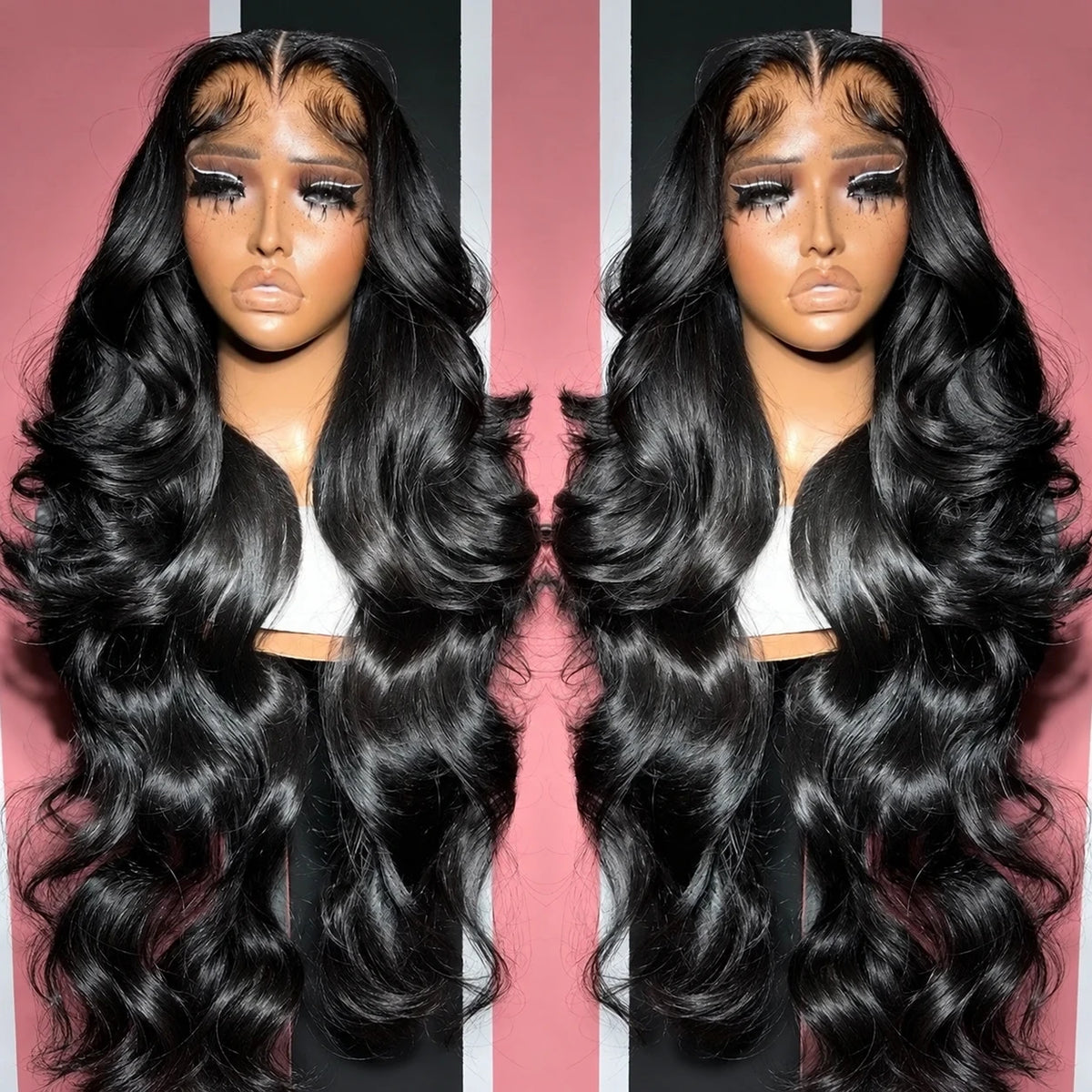 Women's Body Wave Human Hair Lace Wig — product view